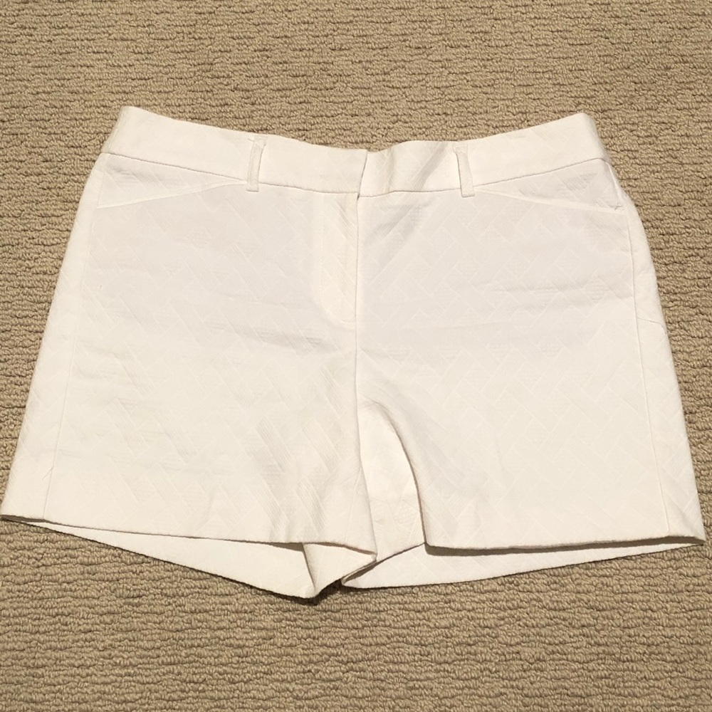 White House Black Market White Shorts